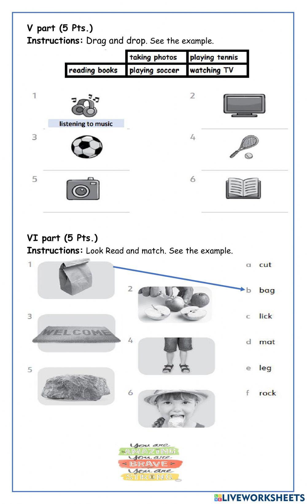 FOURTH UNIT SECOND GRADE FORM B