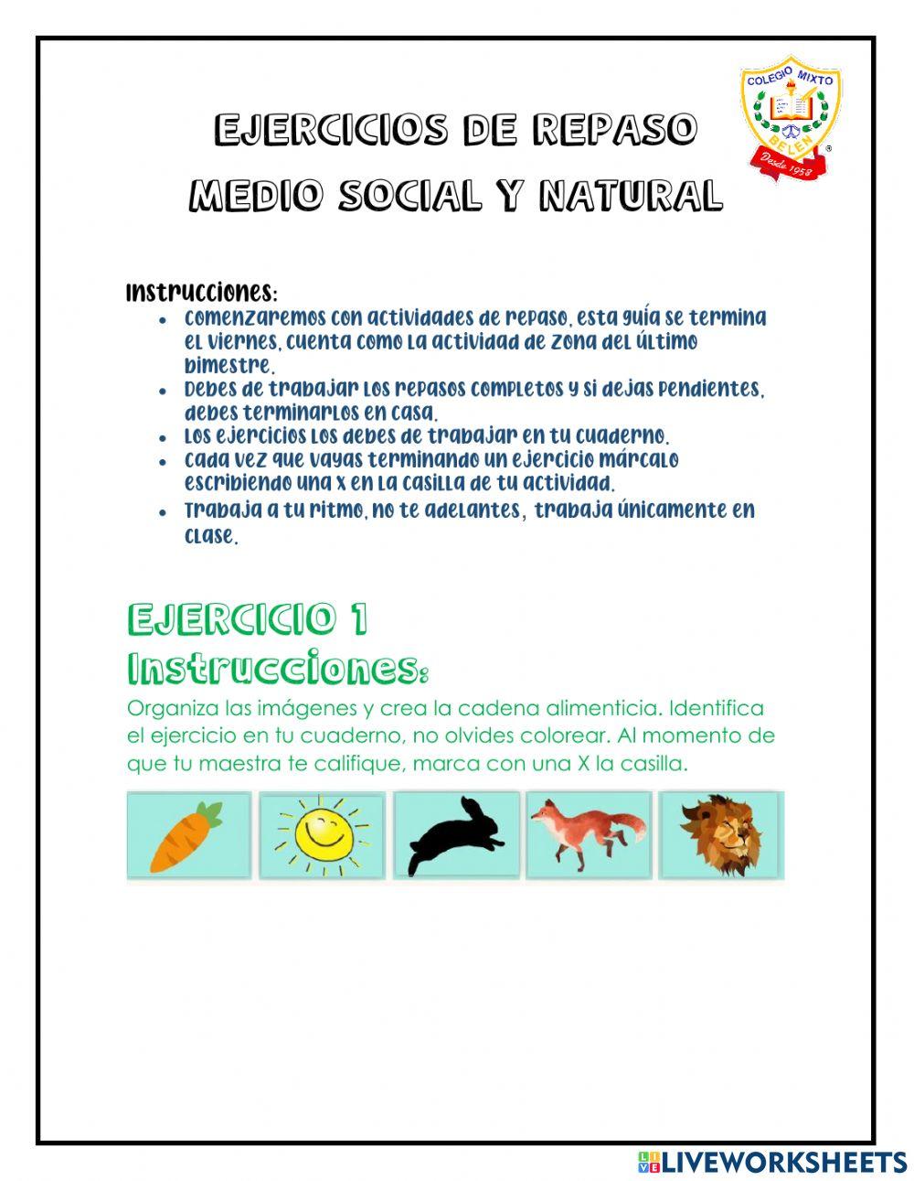 Actividad final de zona- ejercicios de repaso