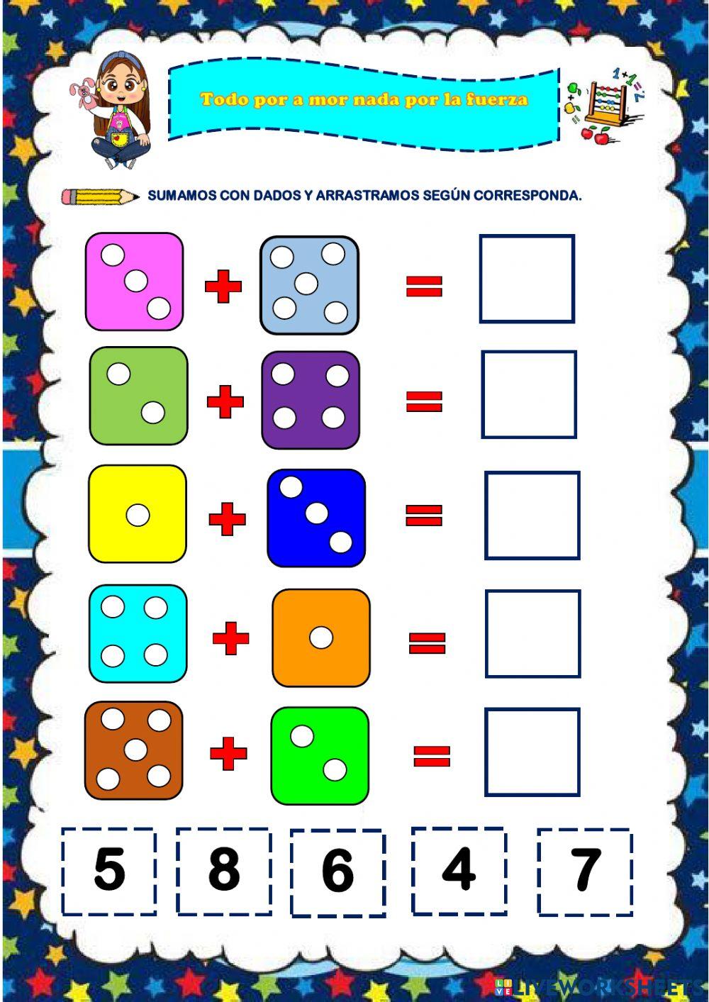 Fichas de matemática