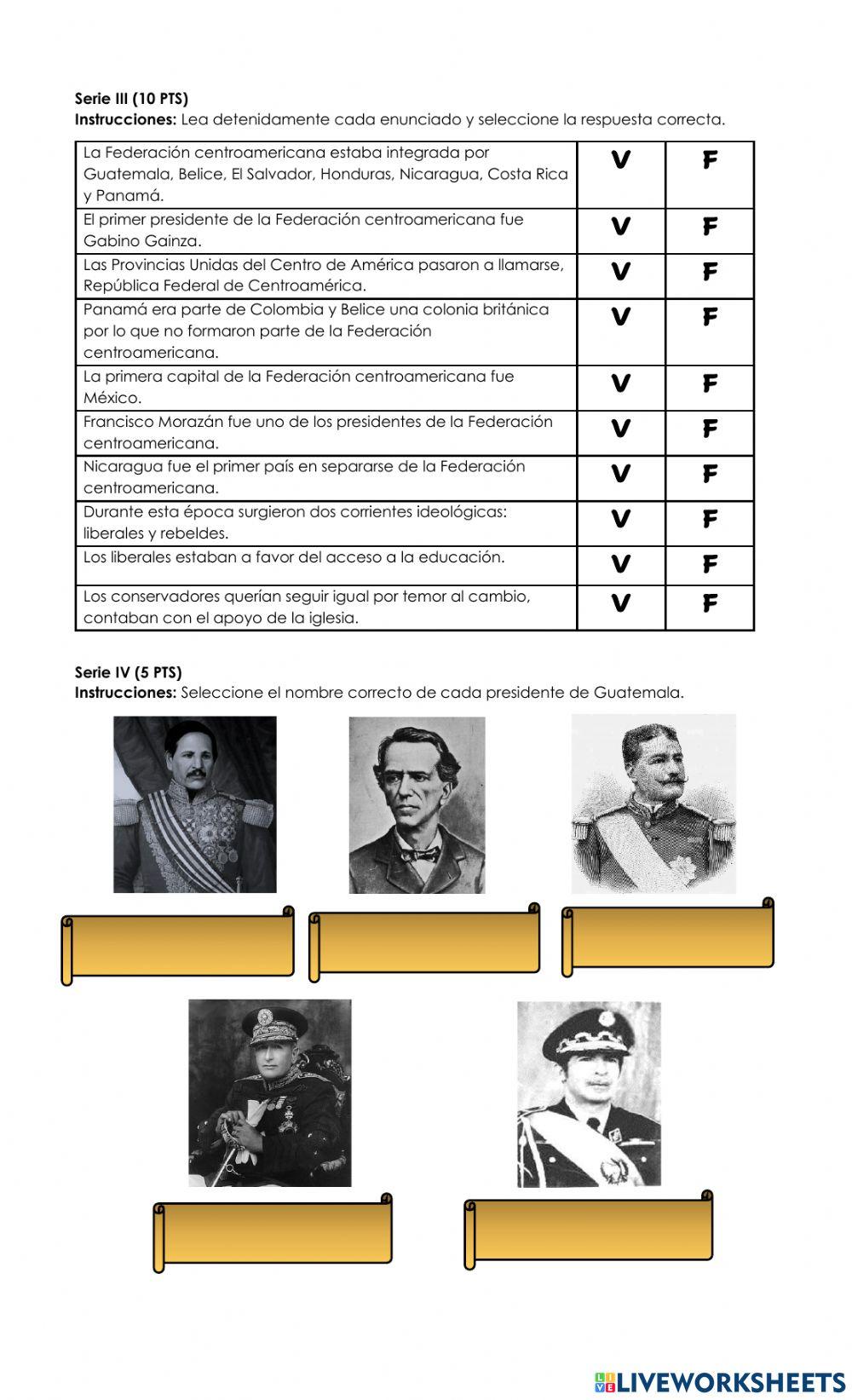 Evaluación Sociales 4to.