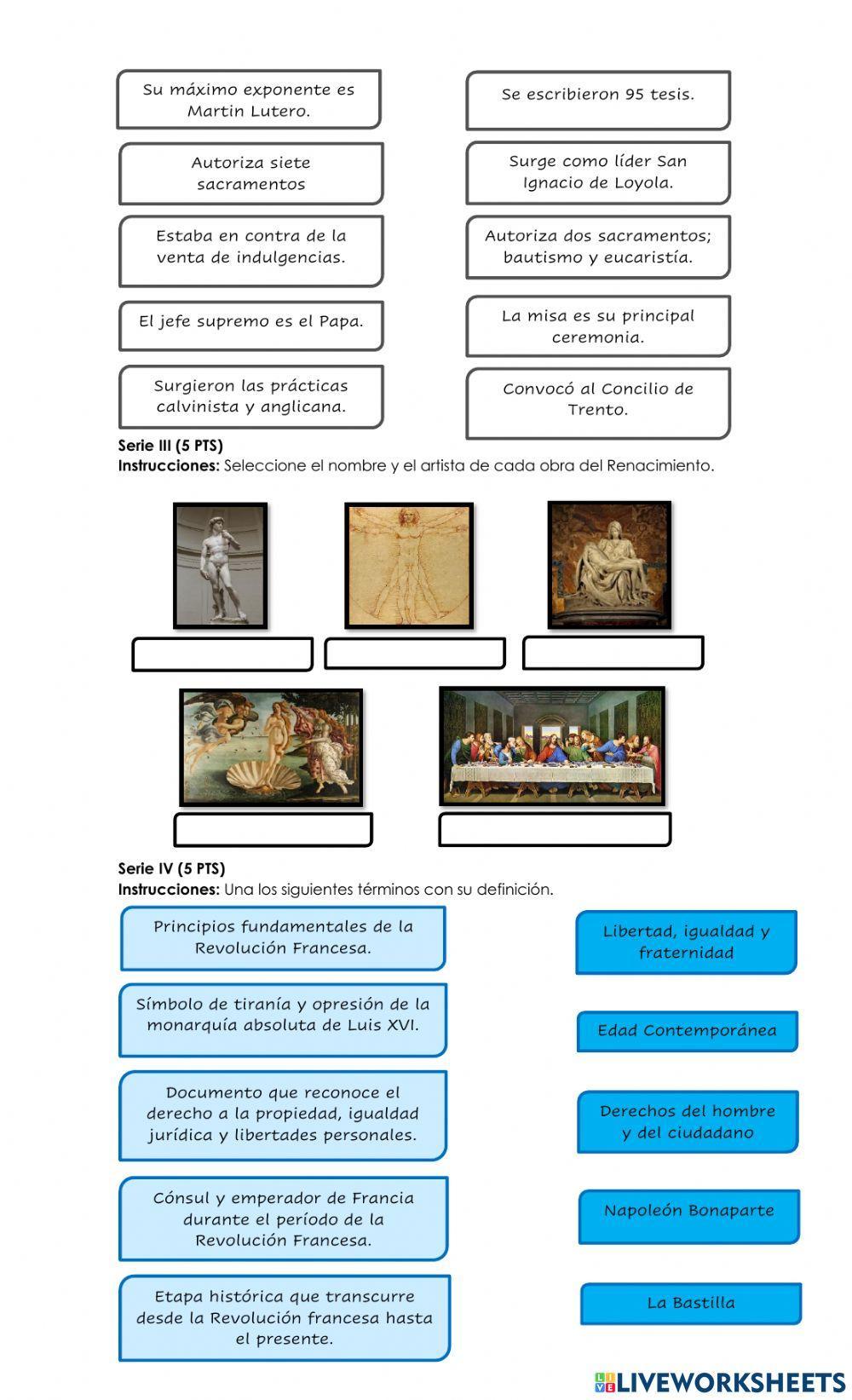 Evaluación Sociales 6to.