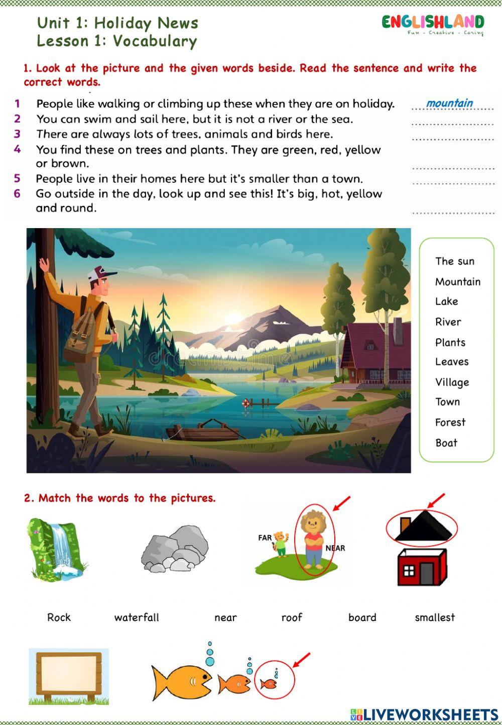 U1 World around us 1