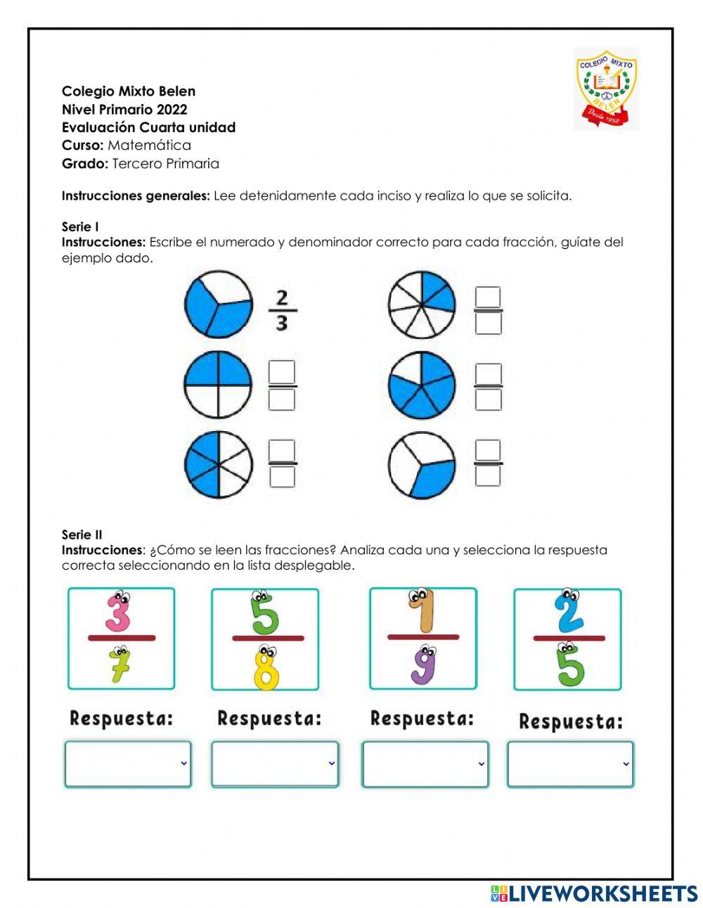 Evaluación Bimestral