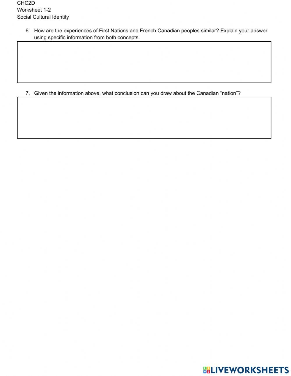 Social Cultural Identity - Alex Noudelman