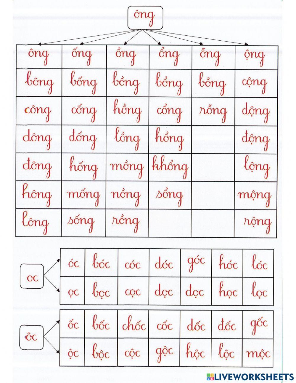 Tiếng Việt 1 - Tuần 16