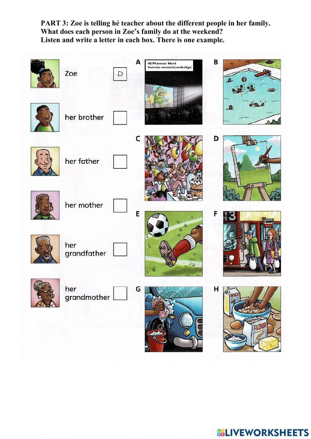 Idict 2 - Unit 2 - Listening test