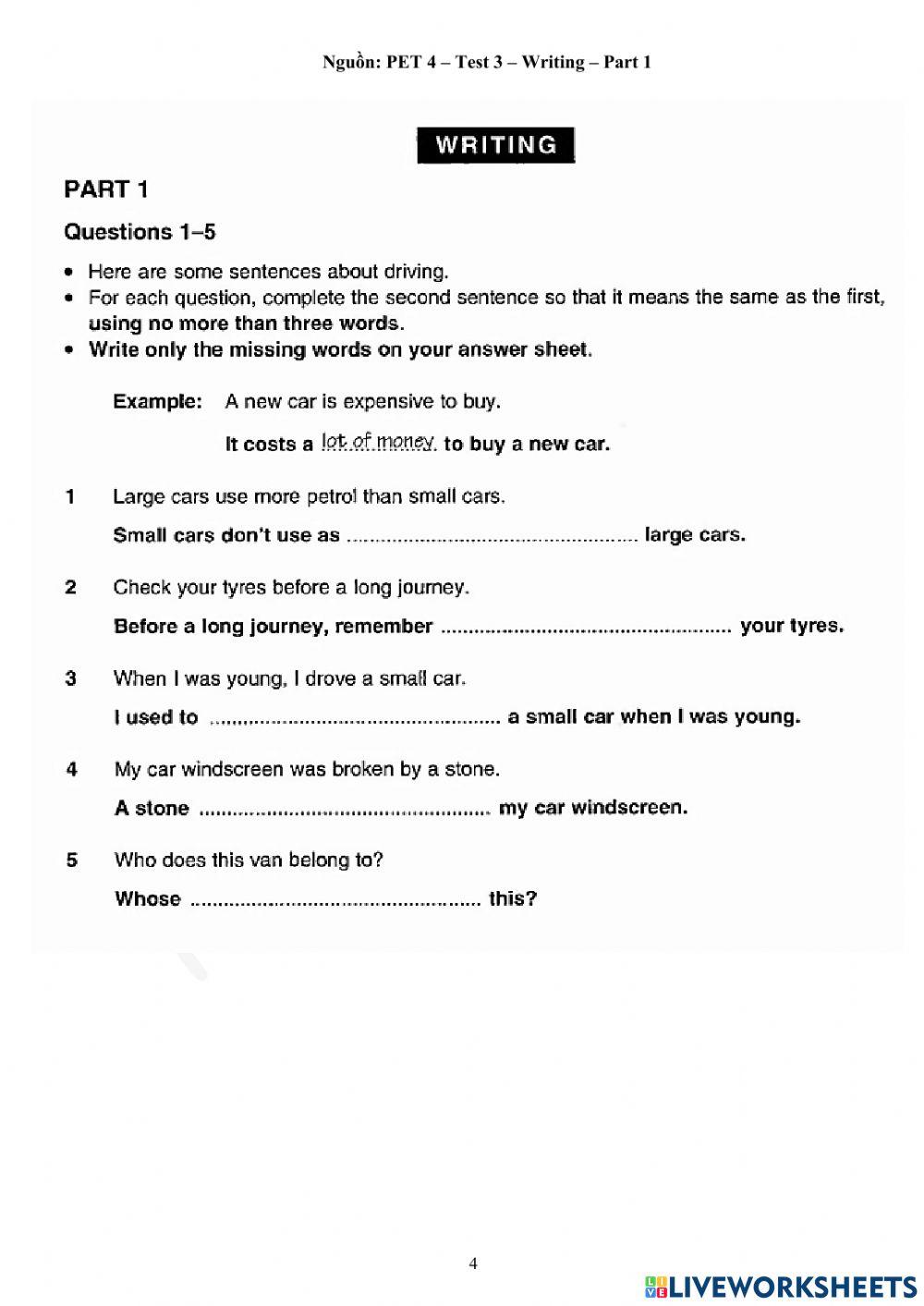 Foreign Teacher-GOLDA2+-CambridgePractice-VOCAB