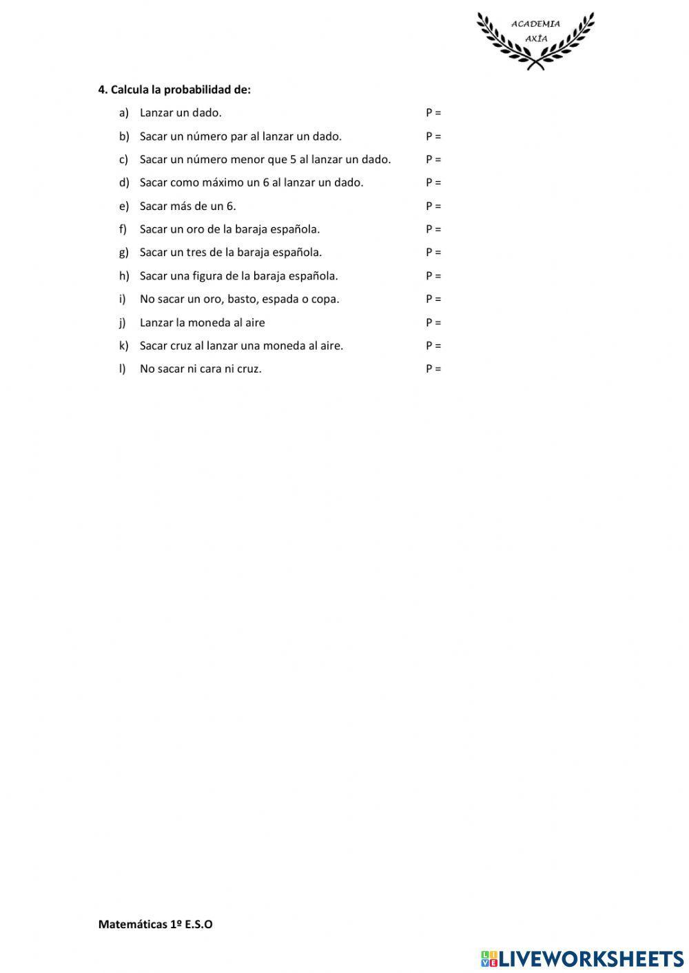 Estadística y probabilidad