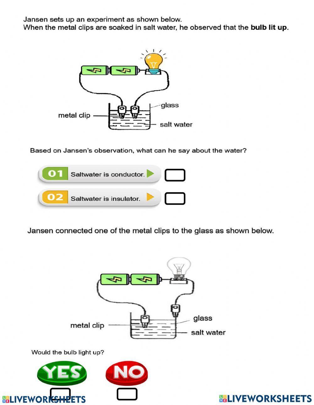 Electric conduction