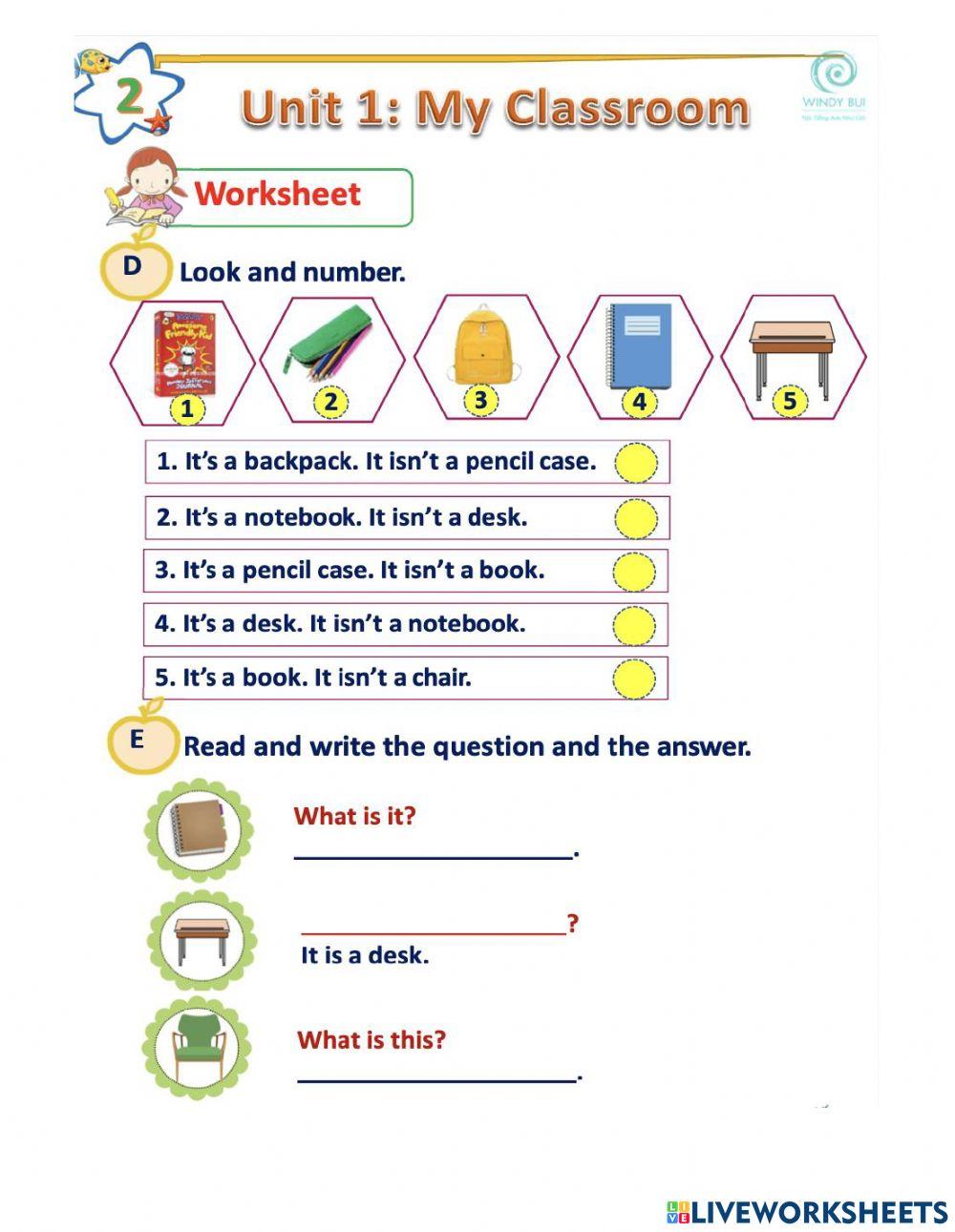 Unit 1 - WS 2 - Upkids 1