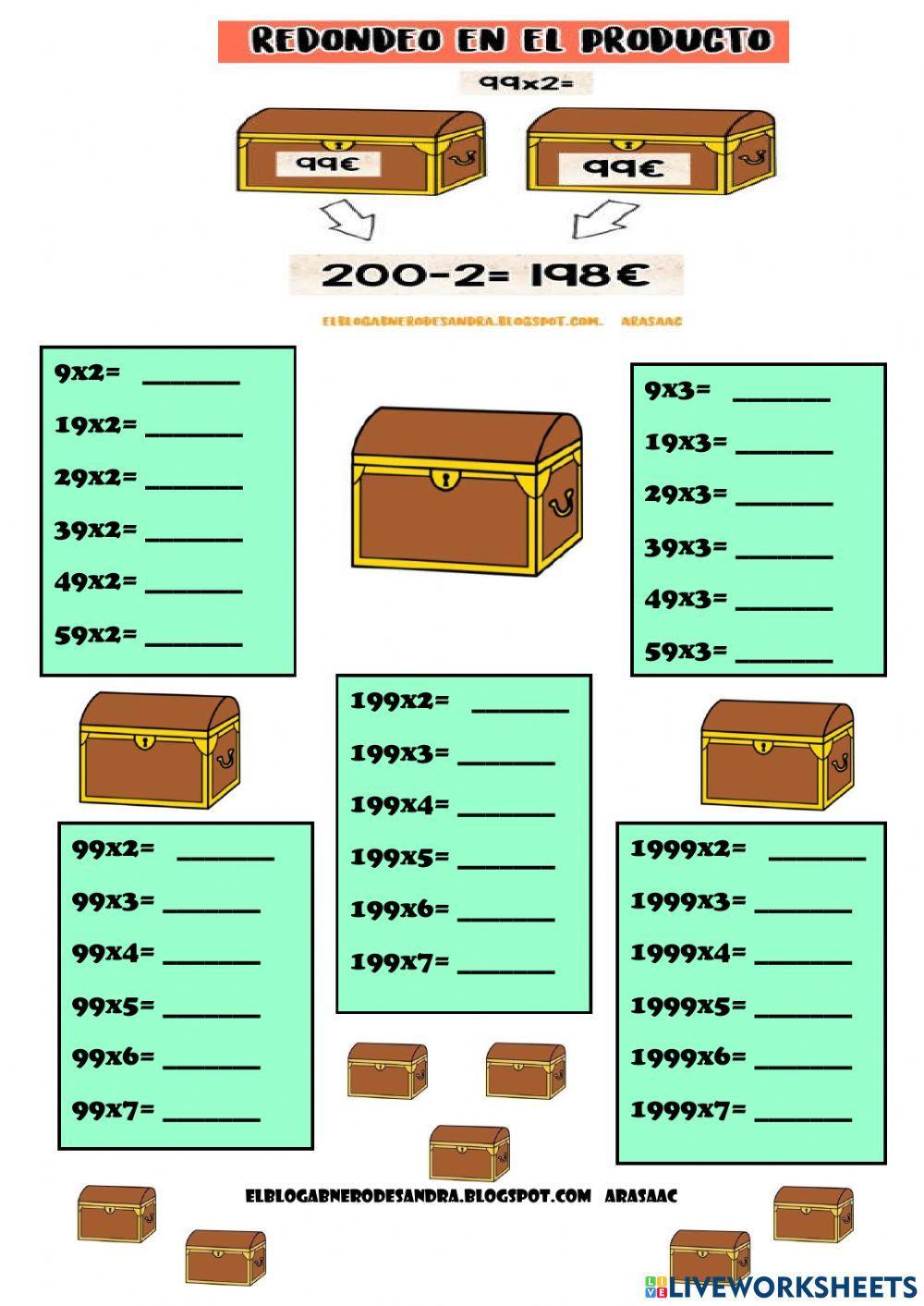 Redondeo en el producto