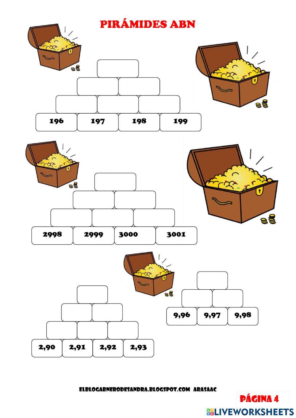 Pirámides abn de numeración