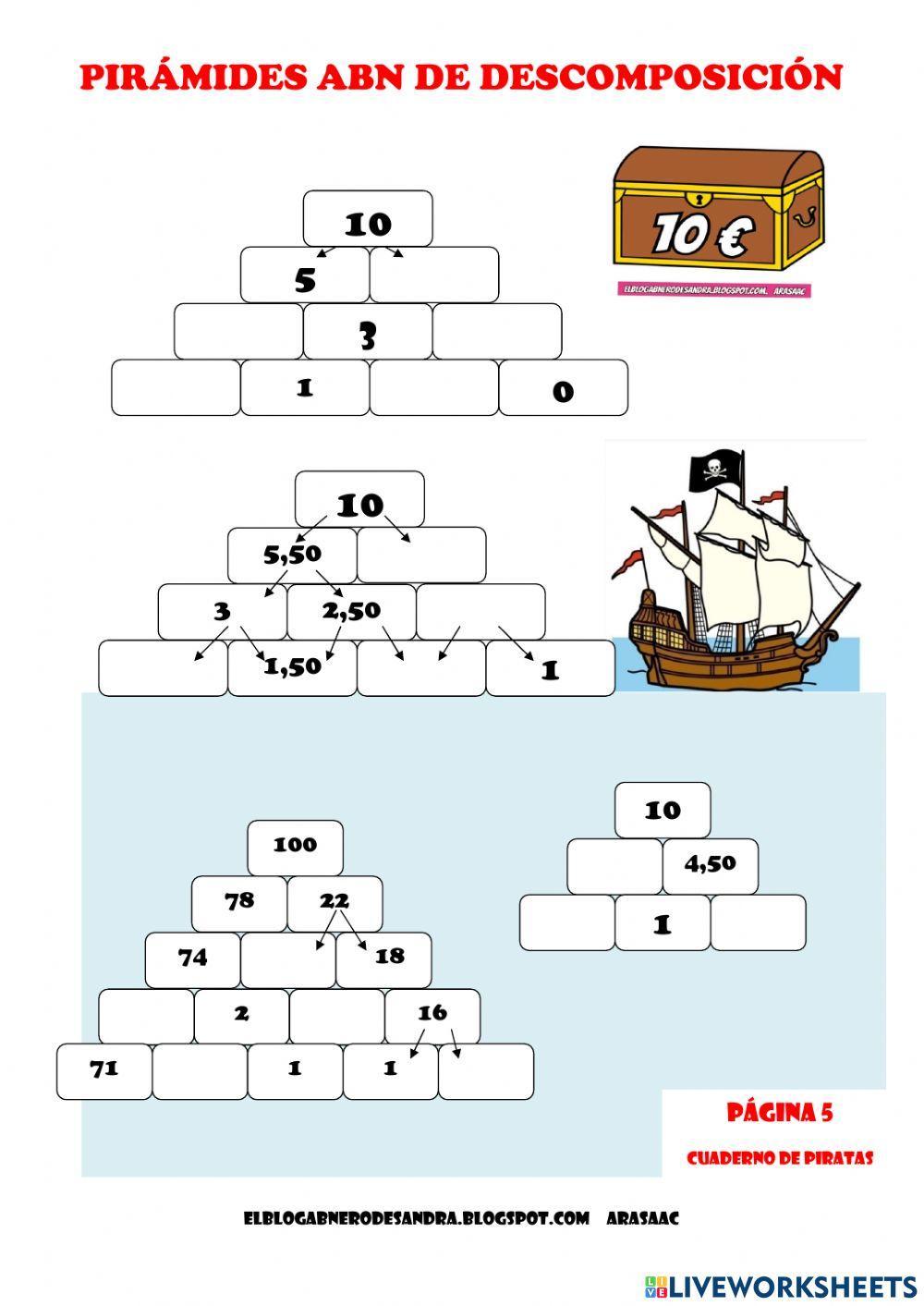 Pirámides abn descomposición
