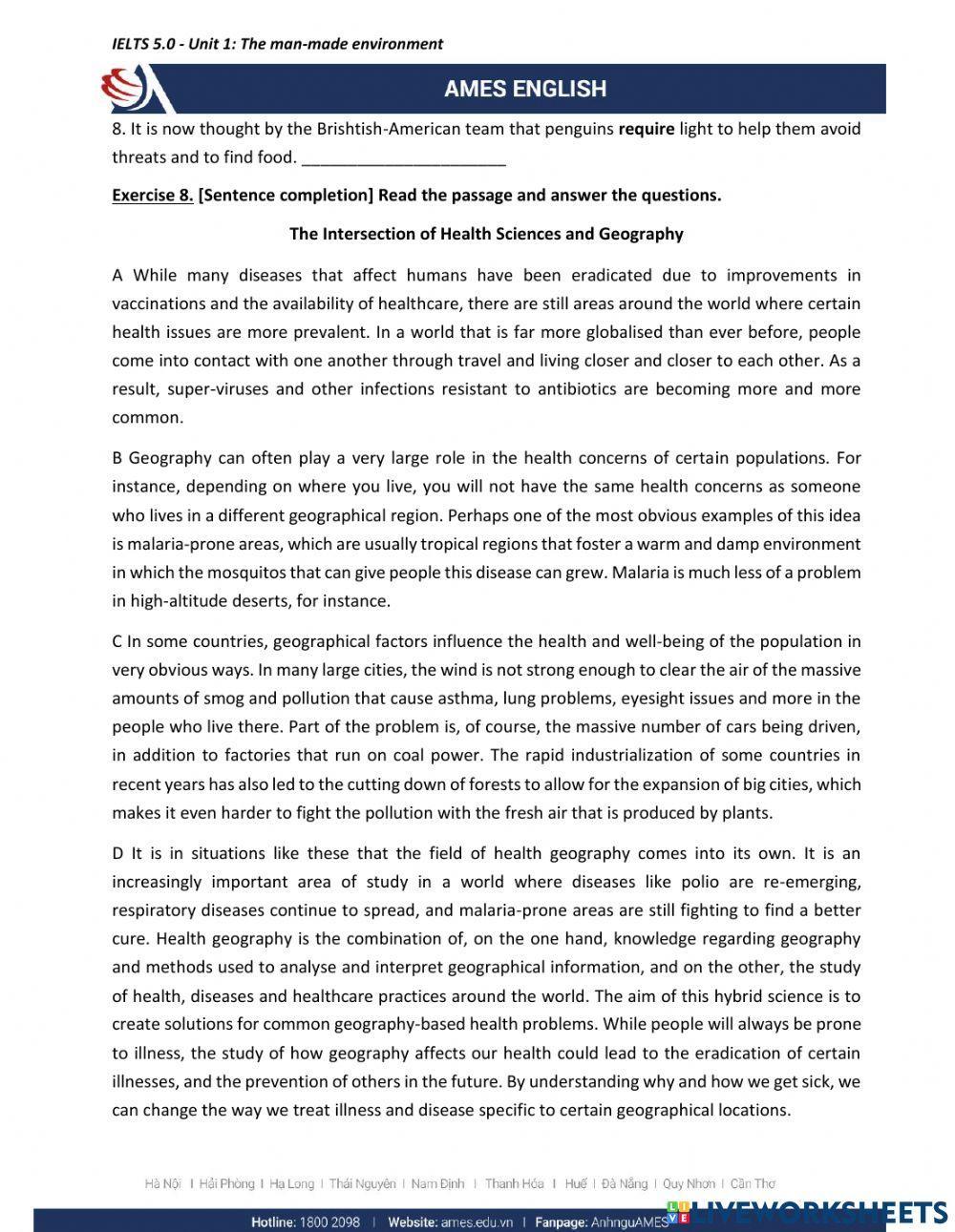 Mindset 2 - Unit 1 - Reading B