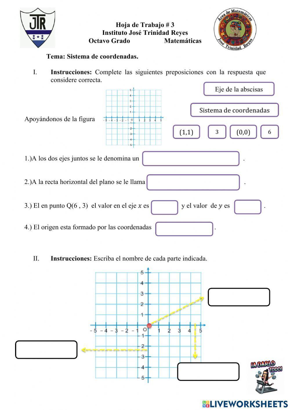 Sistema de coordenadas 8vo