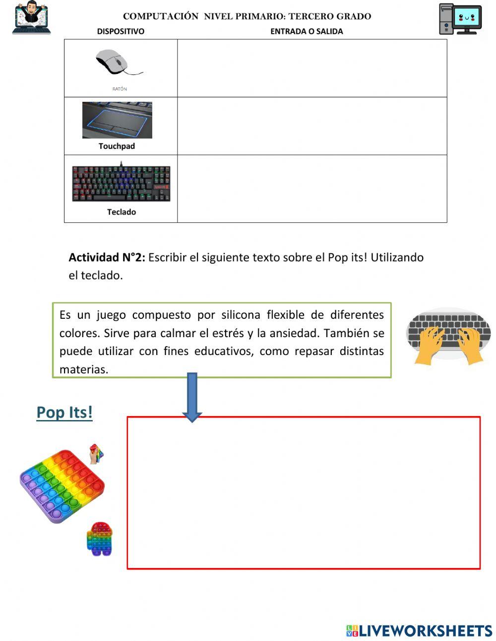 Dispositivos entrada y salida