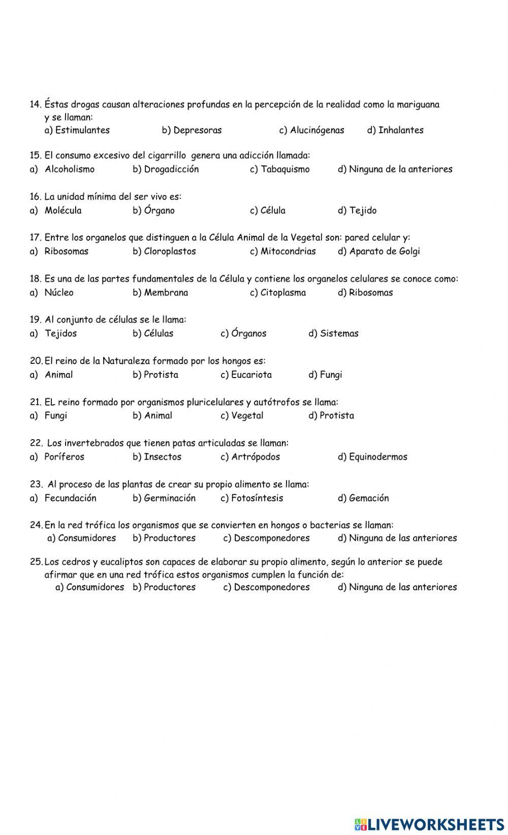 Miscelanea de Naturales
