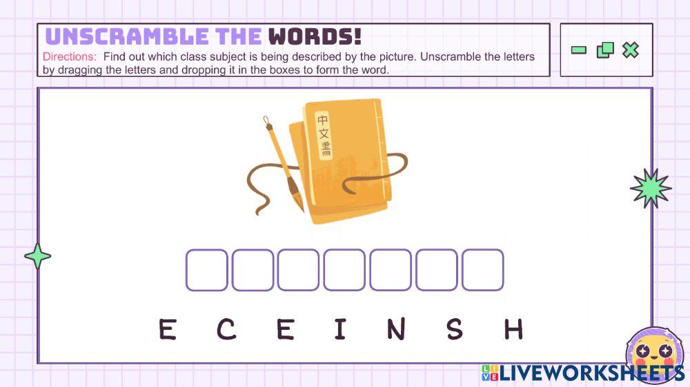 ATIS Liveworksheet Demo