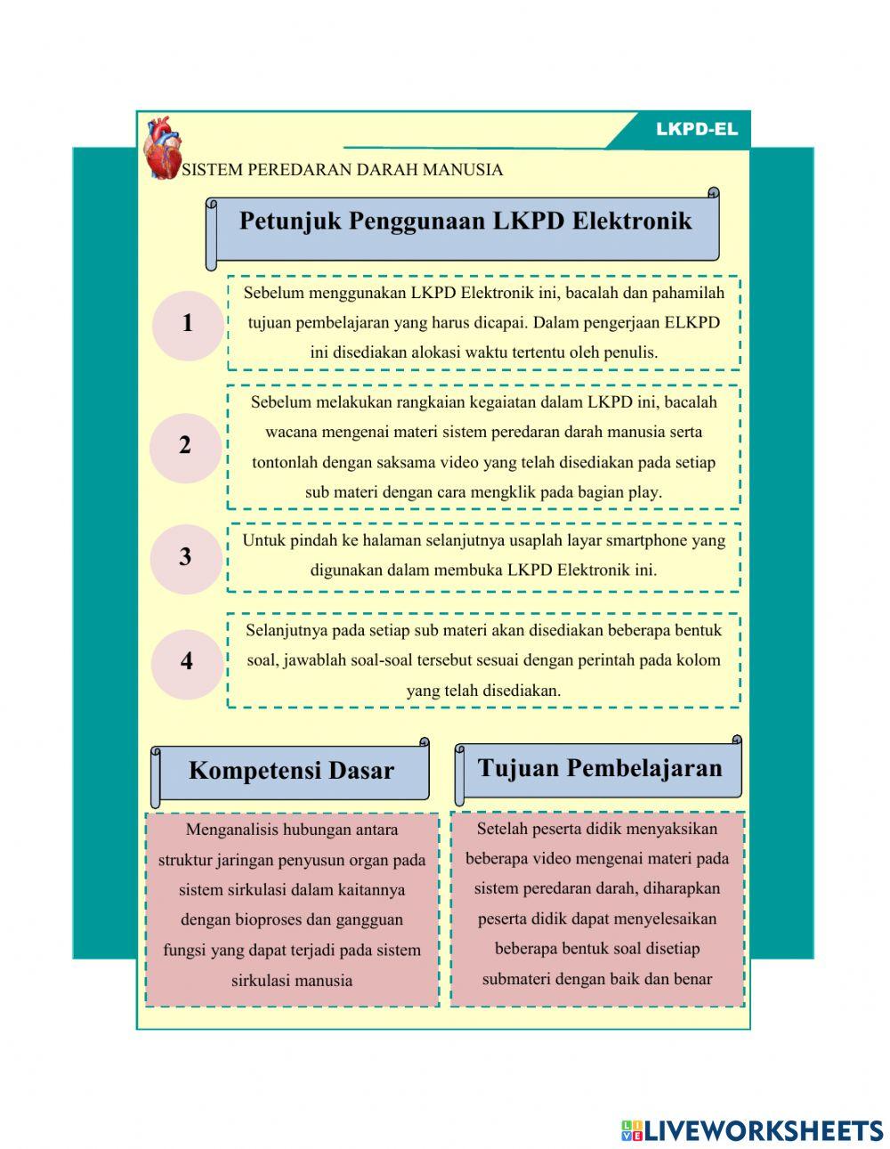 Lkpd elektronik sistem sirkulasi