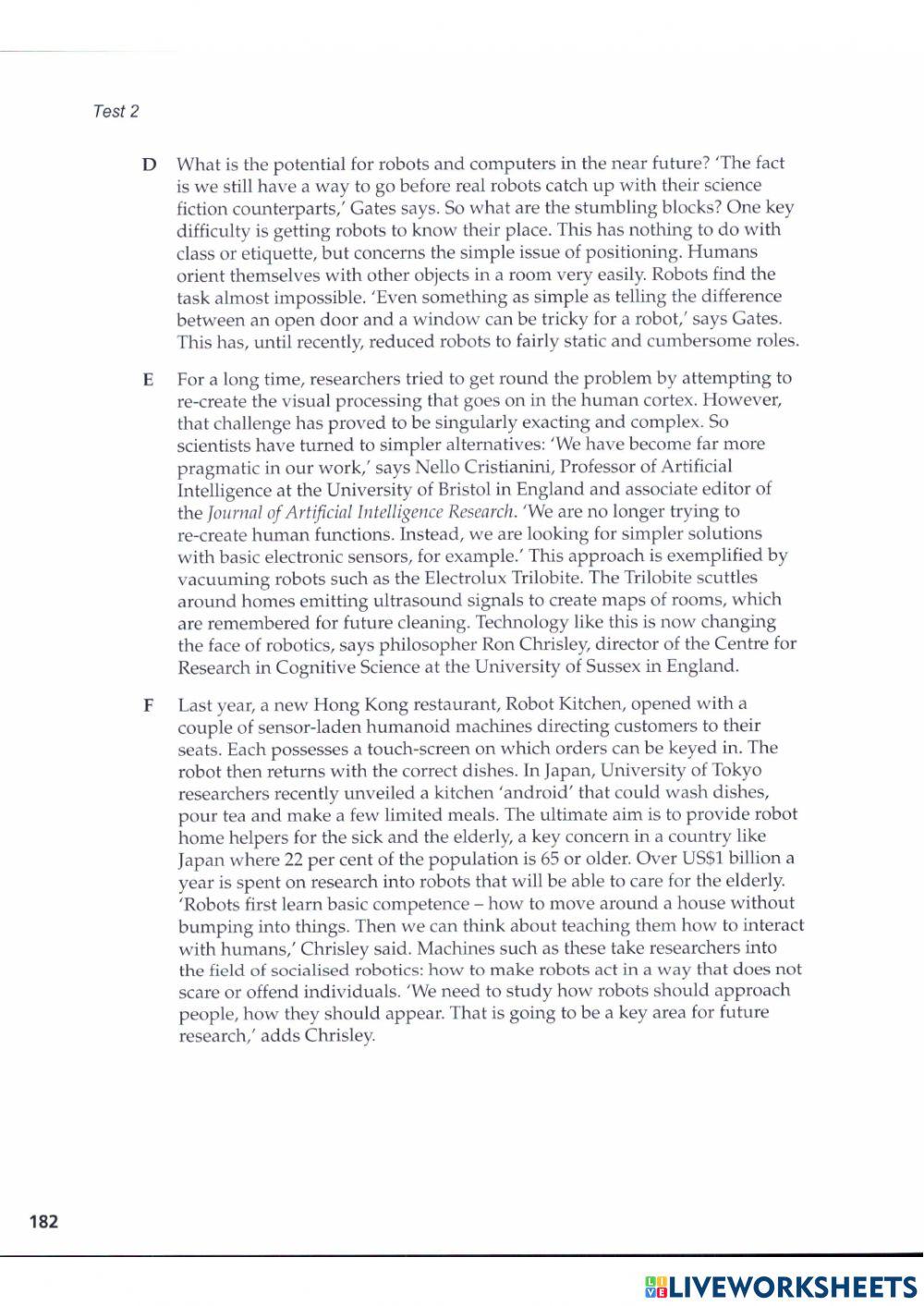 official Test 02 - Reading 02