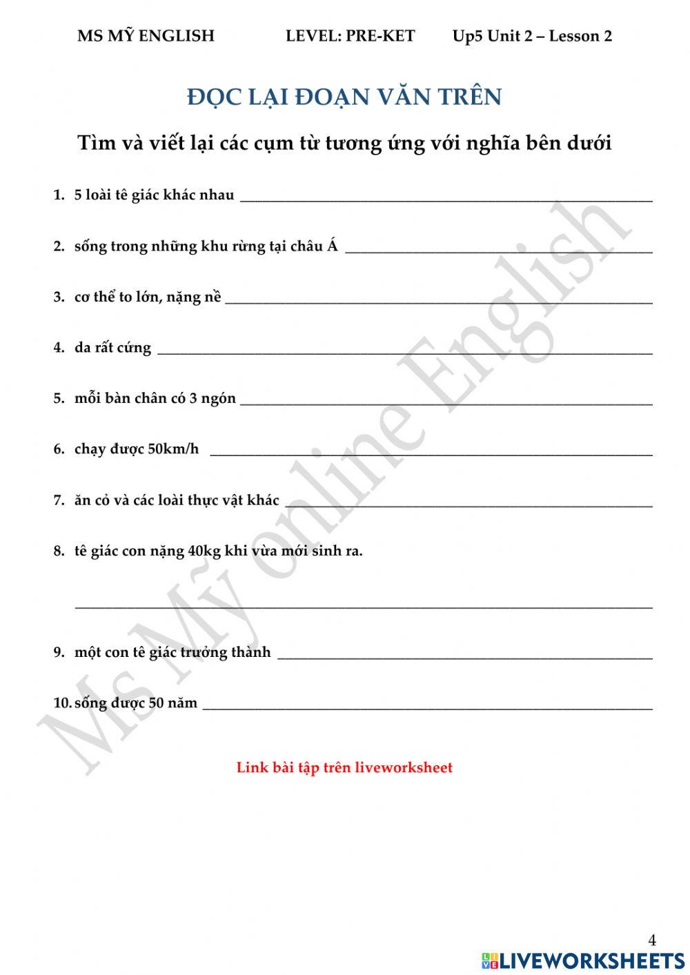 Up5 - Unit 2 - Lesson 2