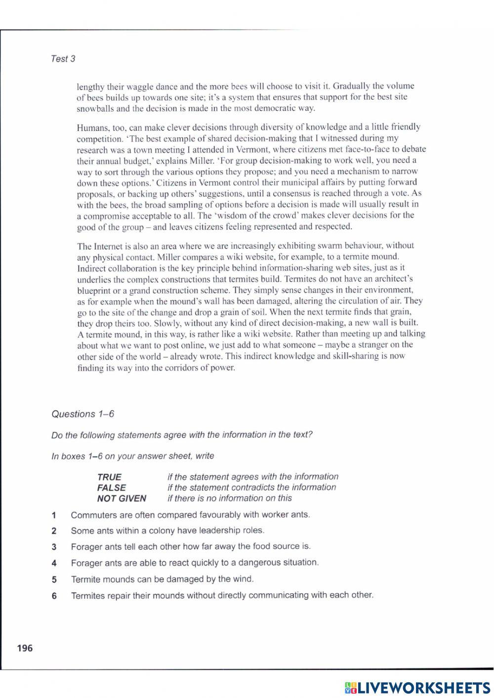 official Test 03 - Reading 01