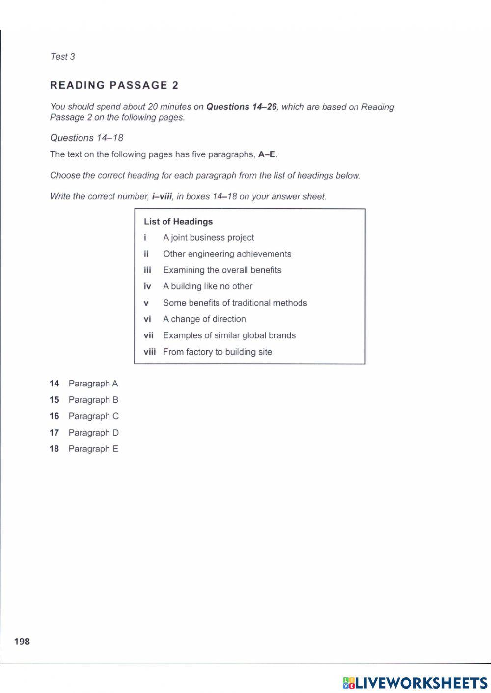 official Test 03 - Reading 02
