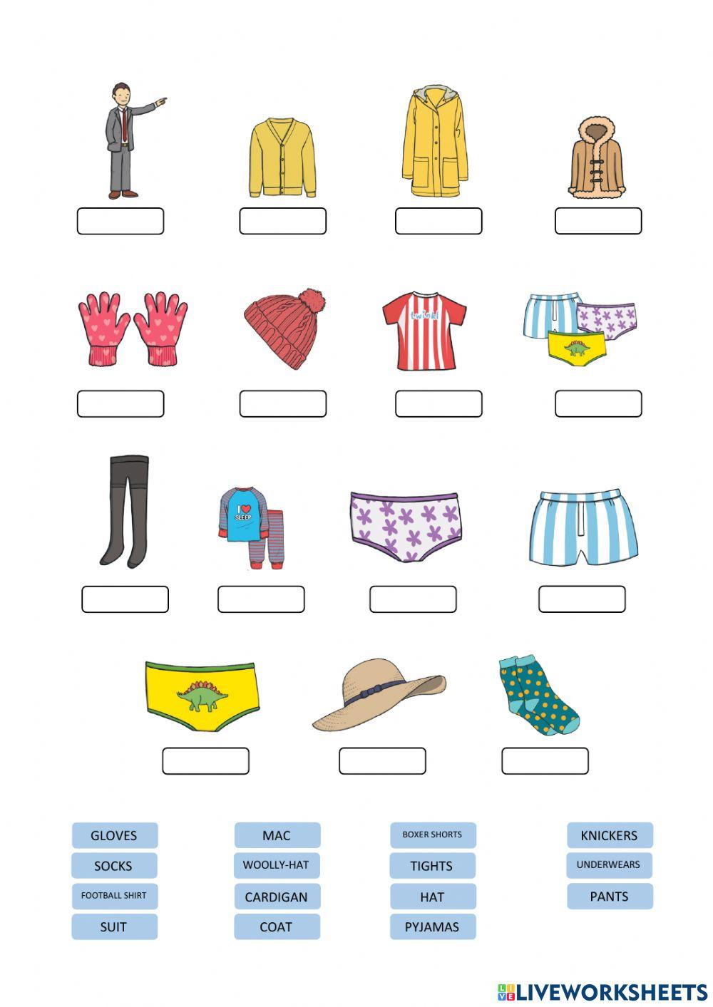 Types of clothes