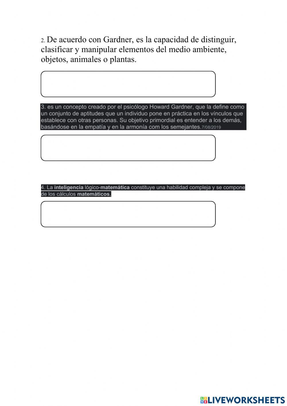 Inteligencias multiples