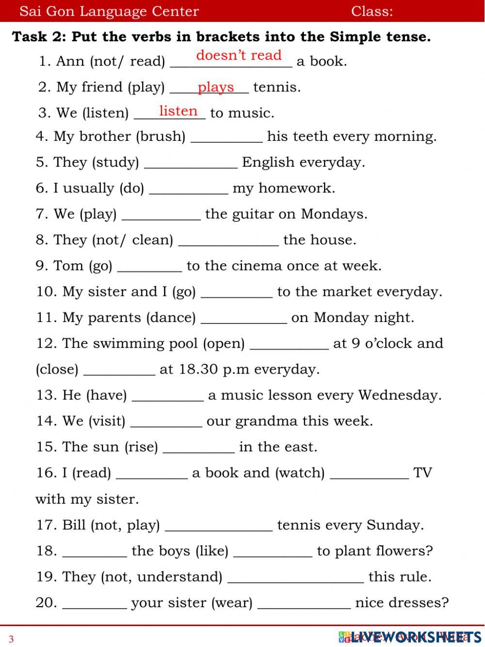 Let's play after school