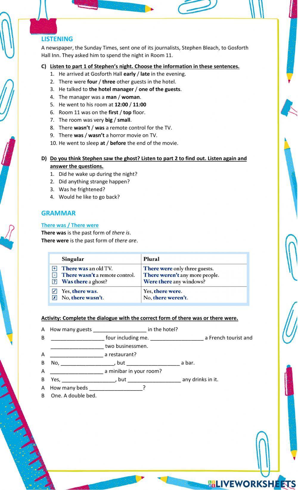 A Night at a Haunted Hotel