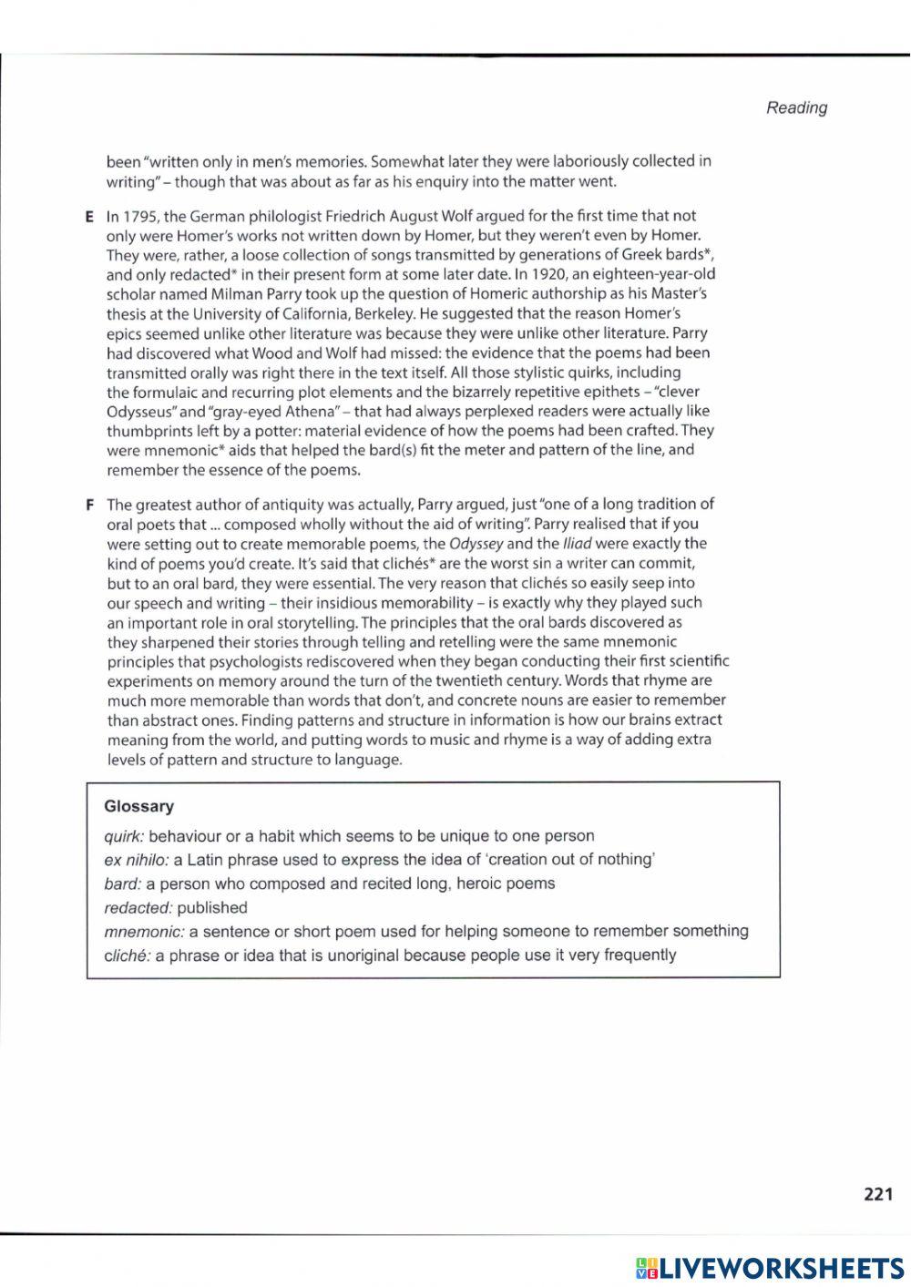 Official Test 04 - Reading 03