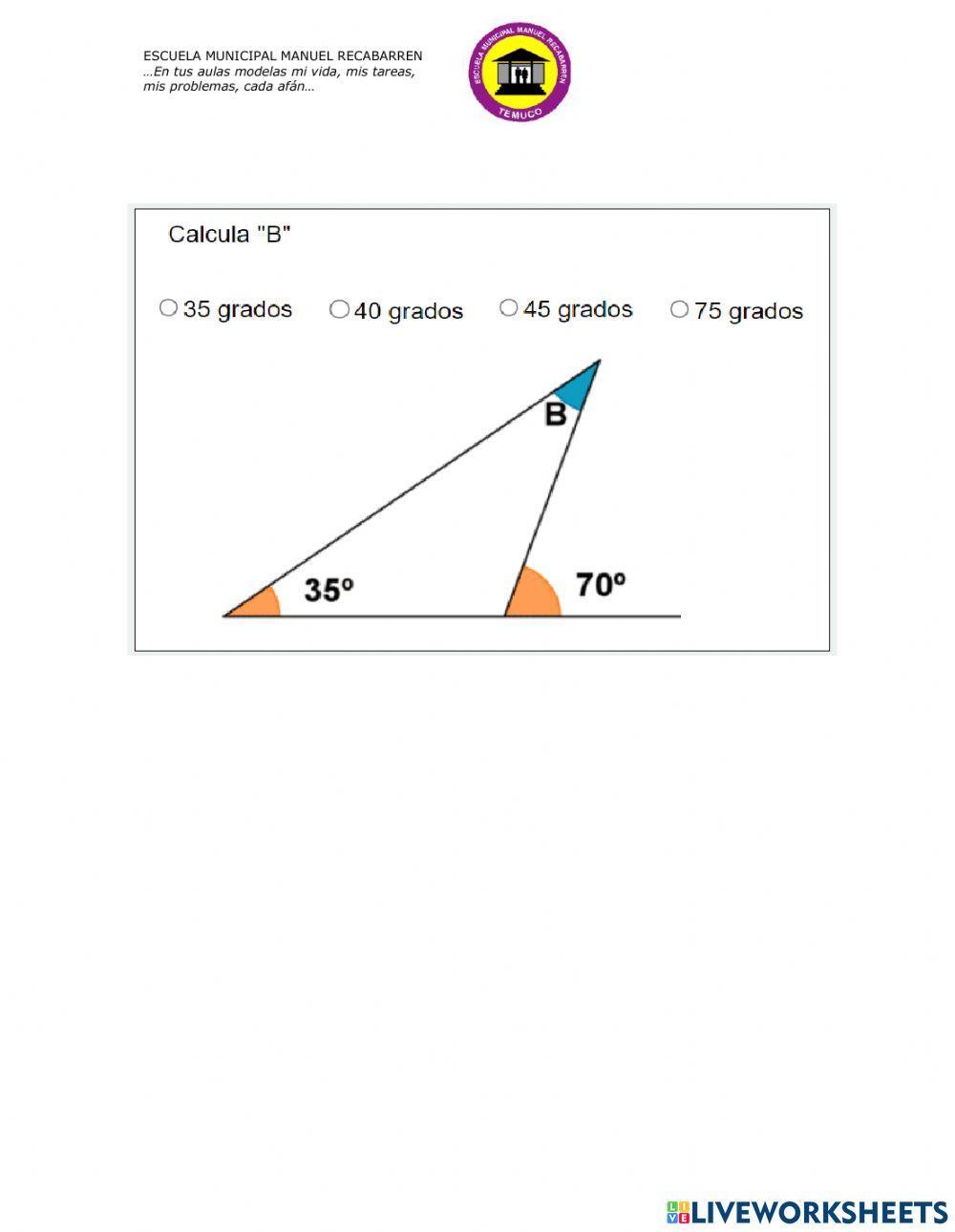 Ángulos interiores y exteriores de polígonos