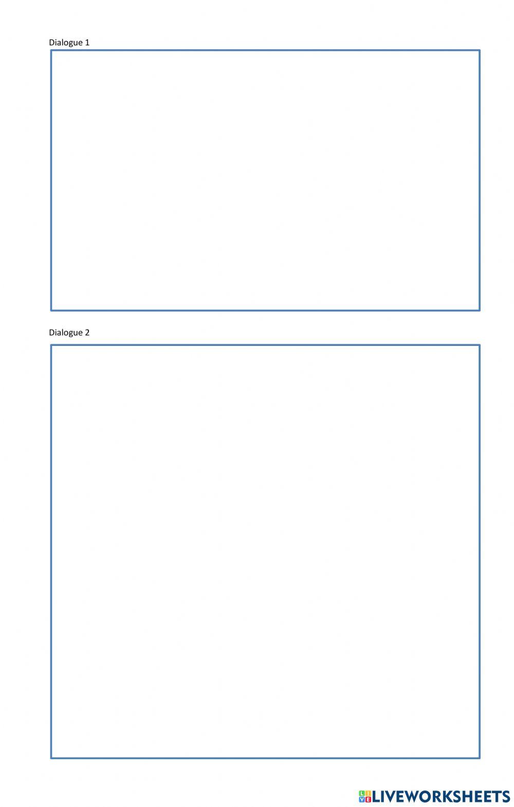 Dialog (ask for & give opinion)