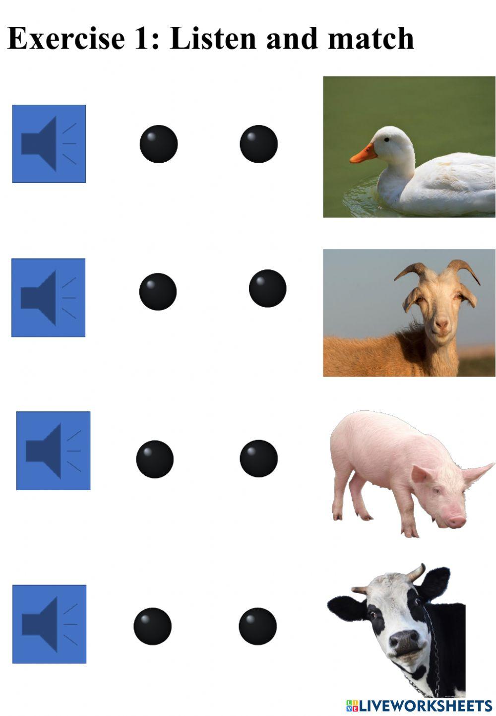 Farm animals