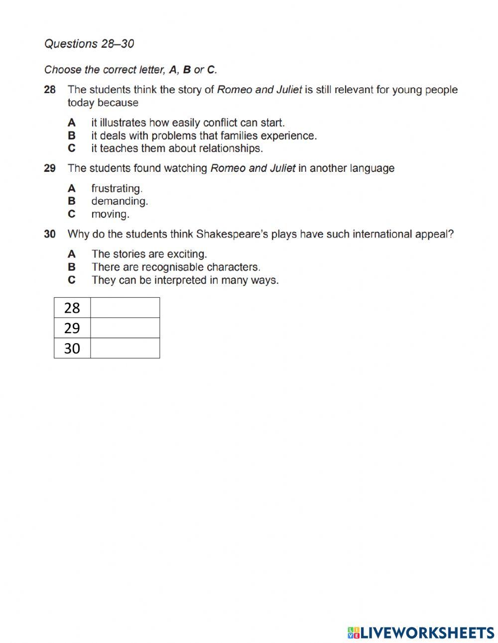 Cambridge 17 Test 2 Section 3
