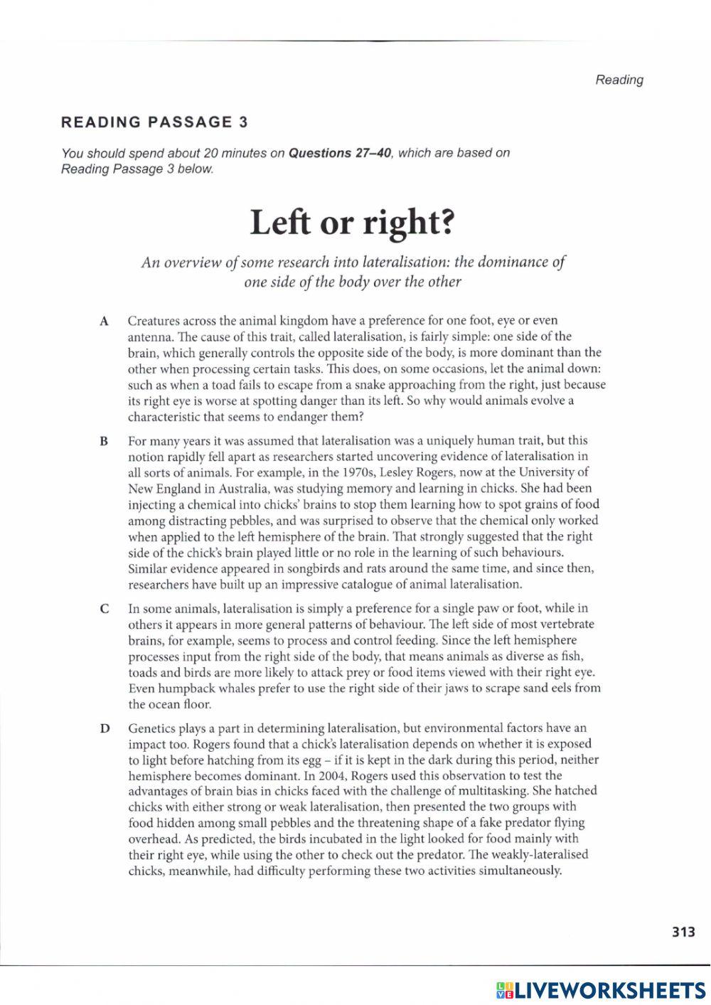 Official Test 08 - Reading 03