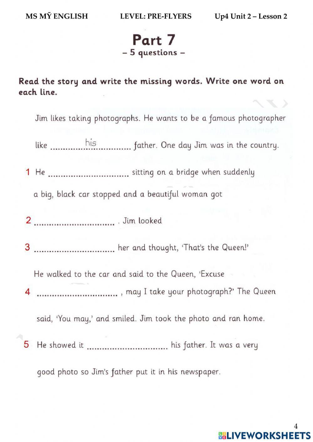 Up4 - Unit 2 - Lesson 2