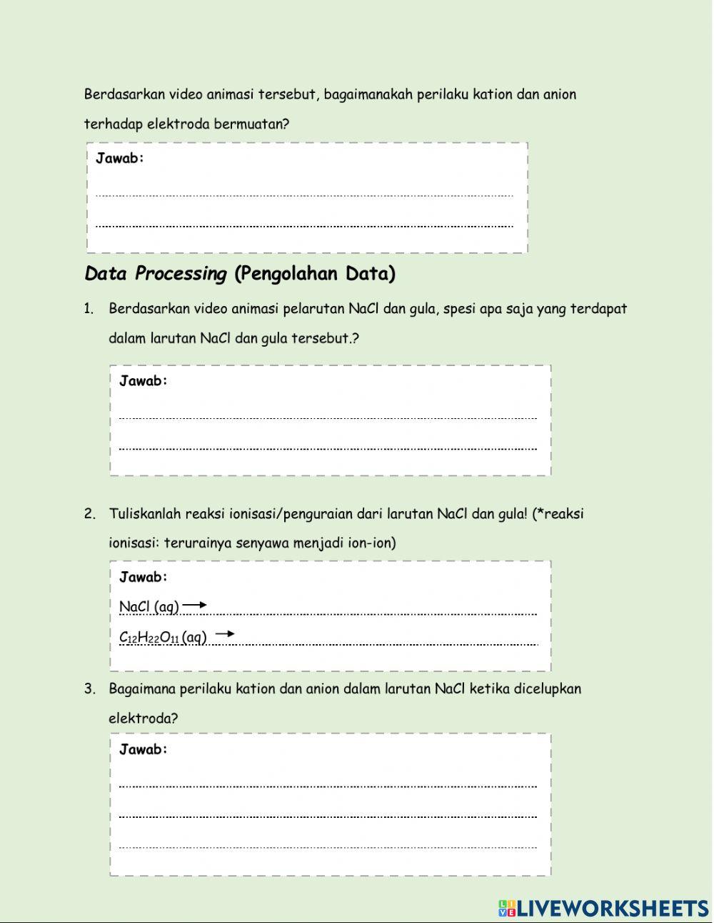 Penyebab Daya Hantar Listrik Larutan