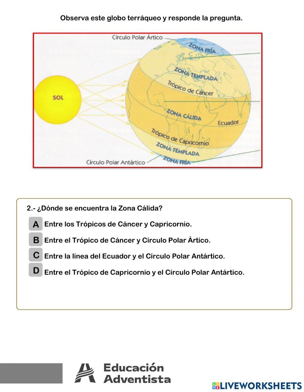 Evaluación de Historia y Geografía