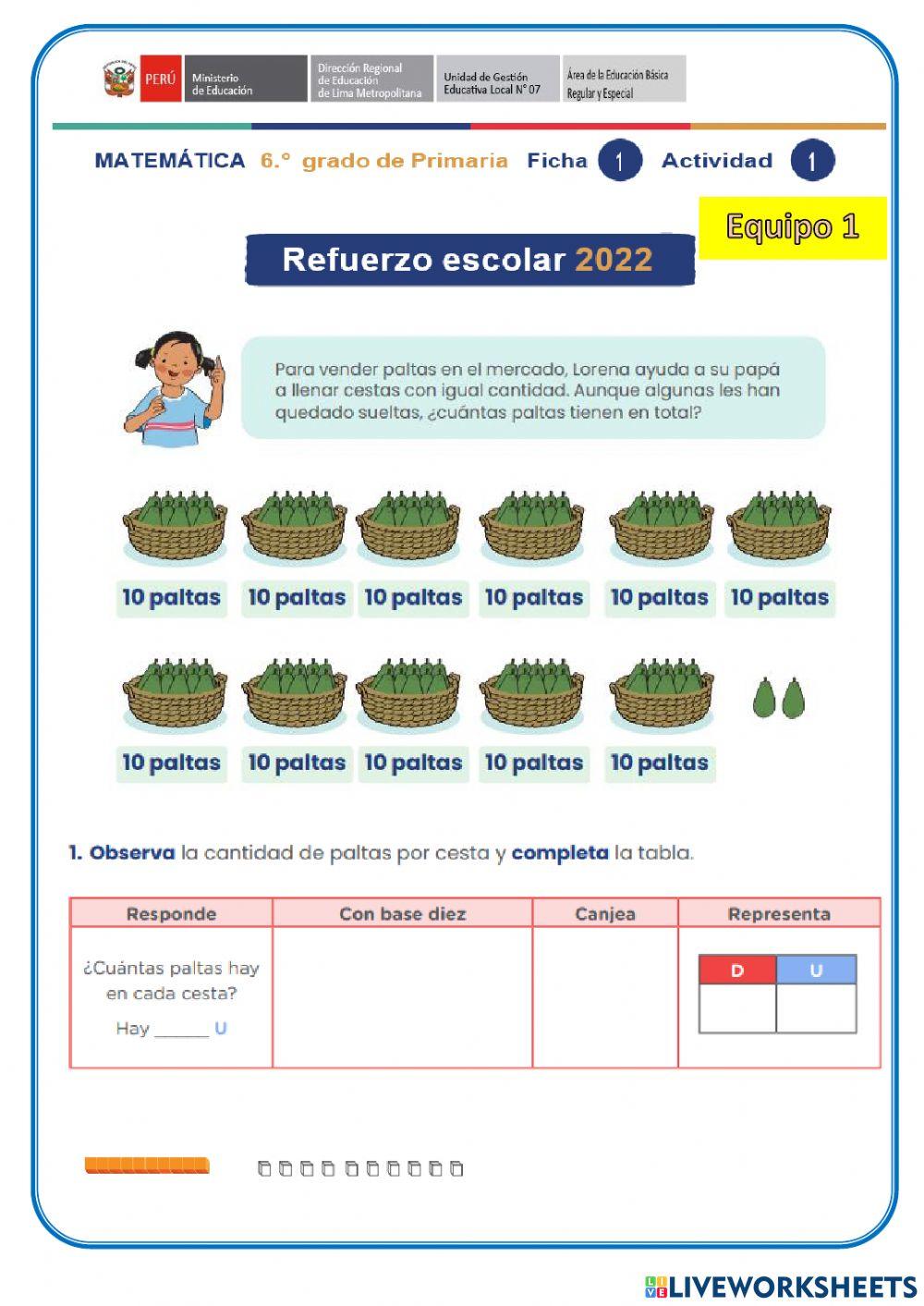 Actividad 1 refuerzo equipo 1