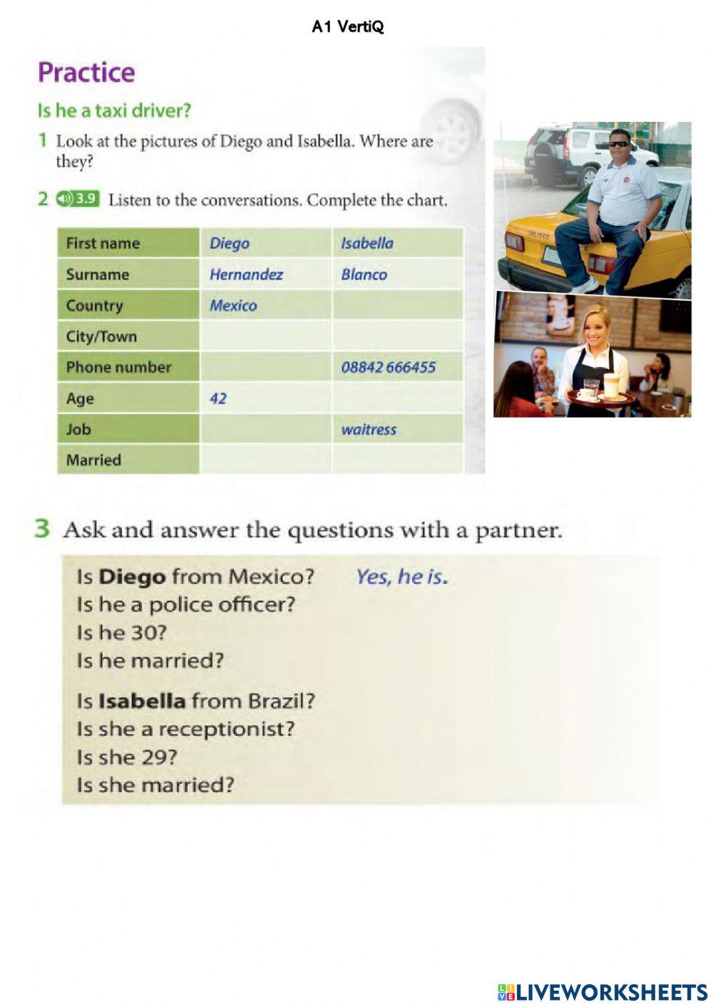 A1 VertiQ Personal Information