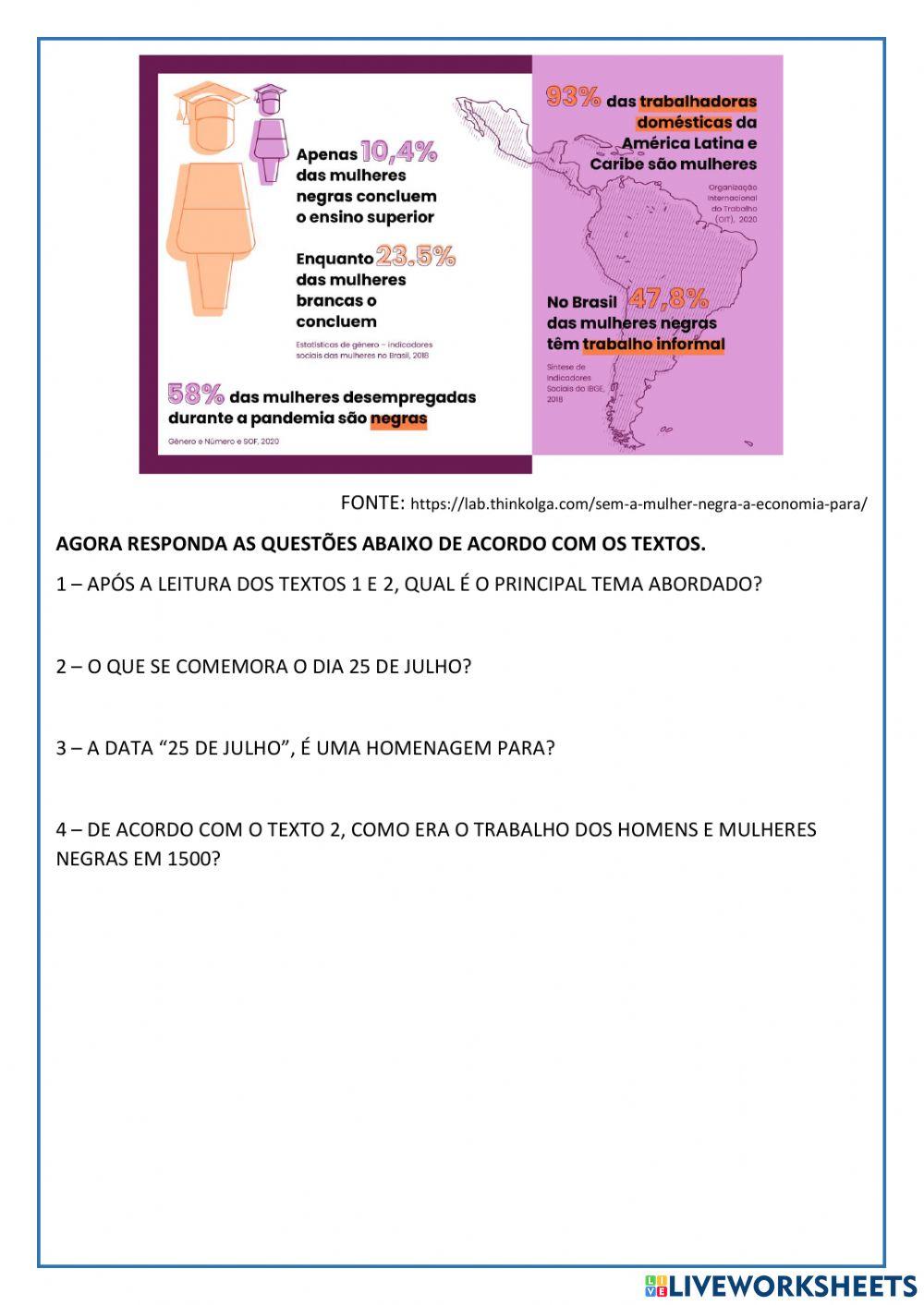 História, geografia e ciências