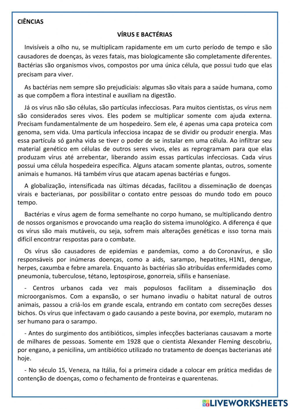 História, geografia e ciências