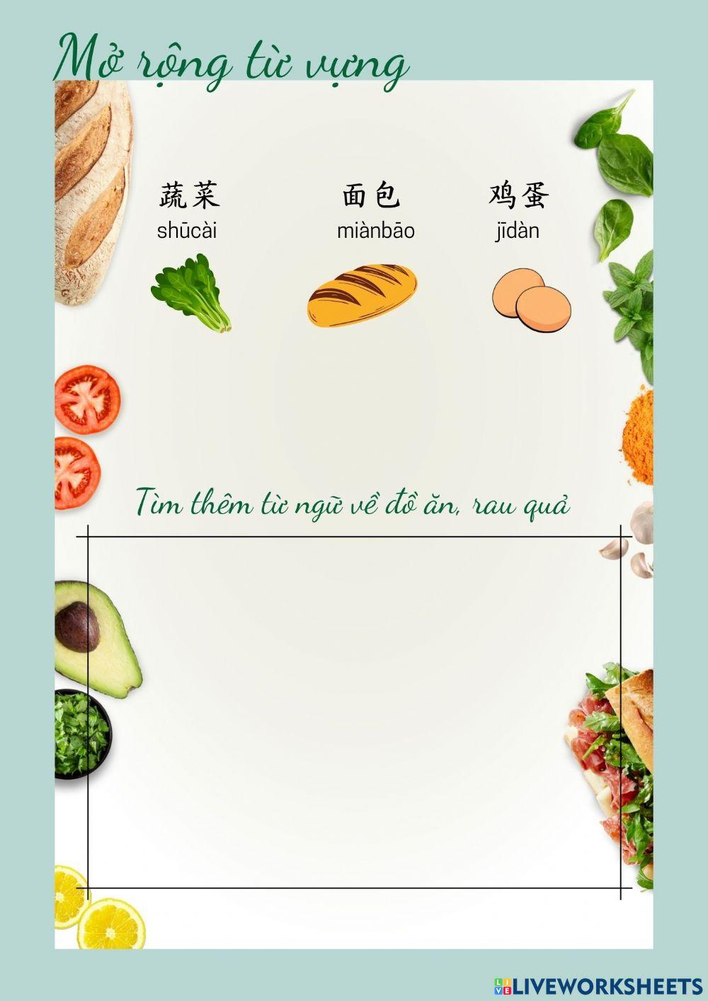 Bài tập bài khóa