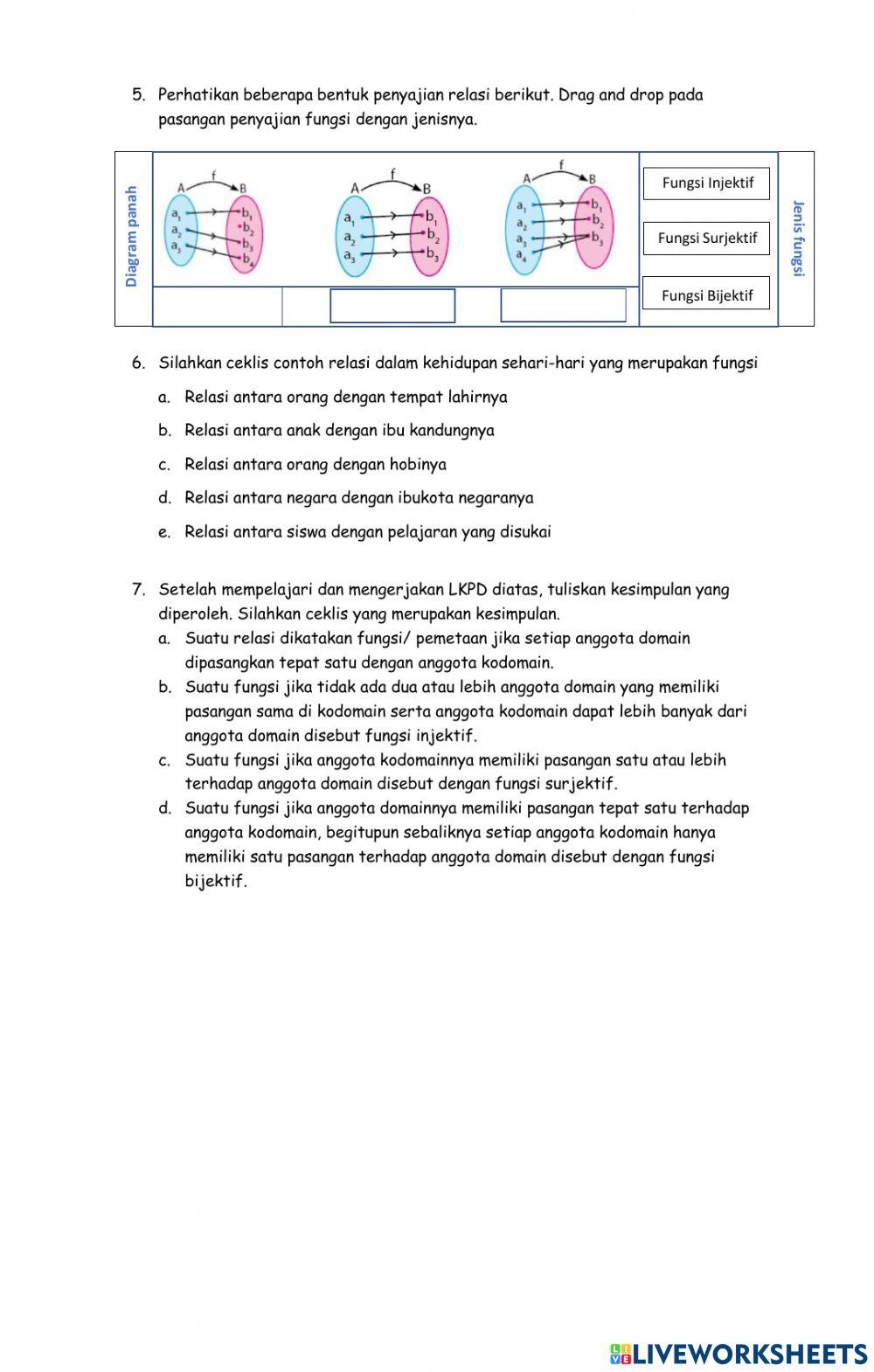 Pengertian dan jenis fungsi