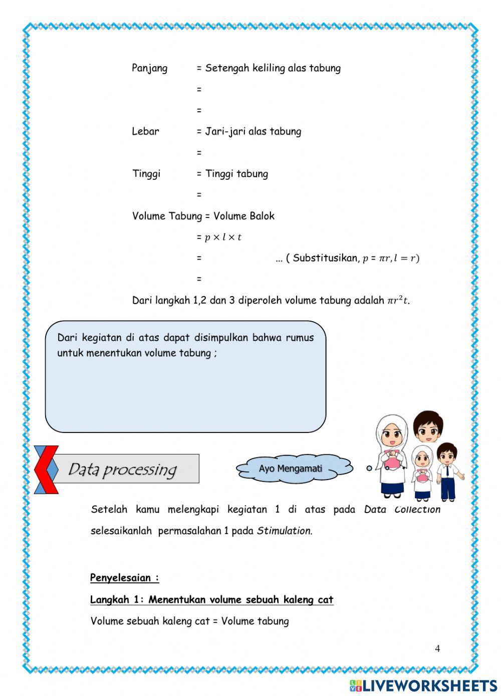 LKPD 2 (Volume Tabung)