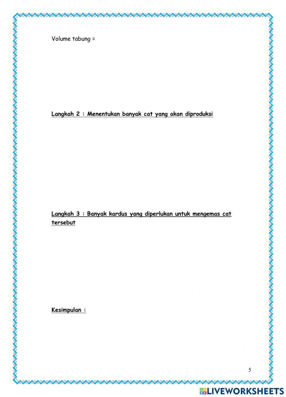 LKPD 2 (Volume Tabung)