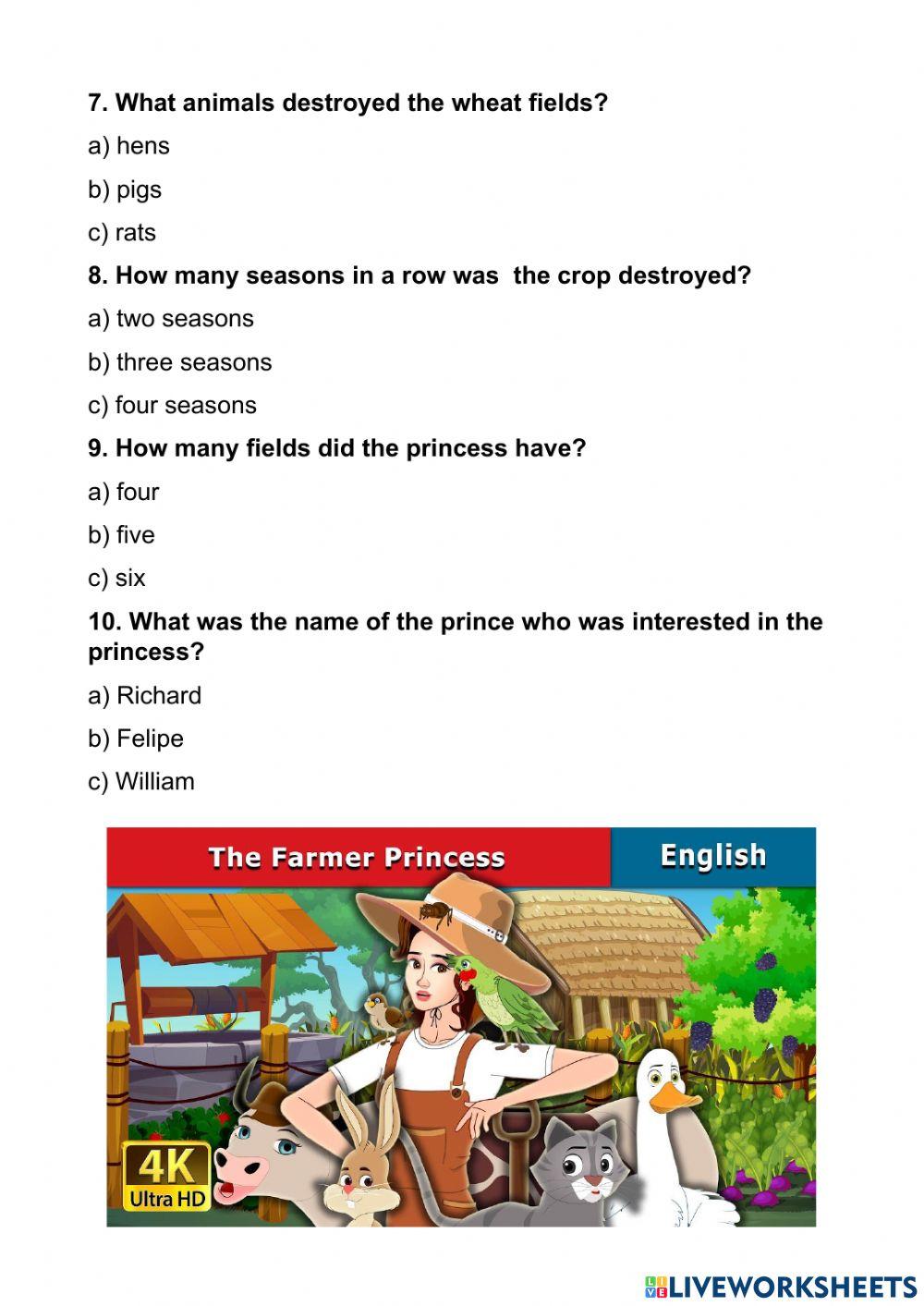 The farmer princess