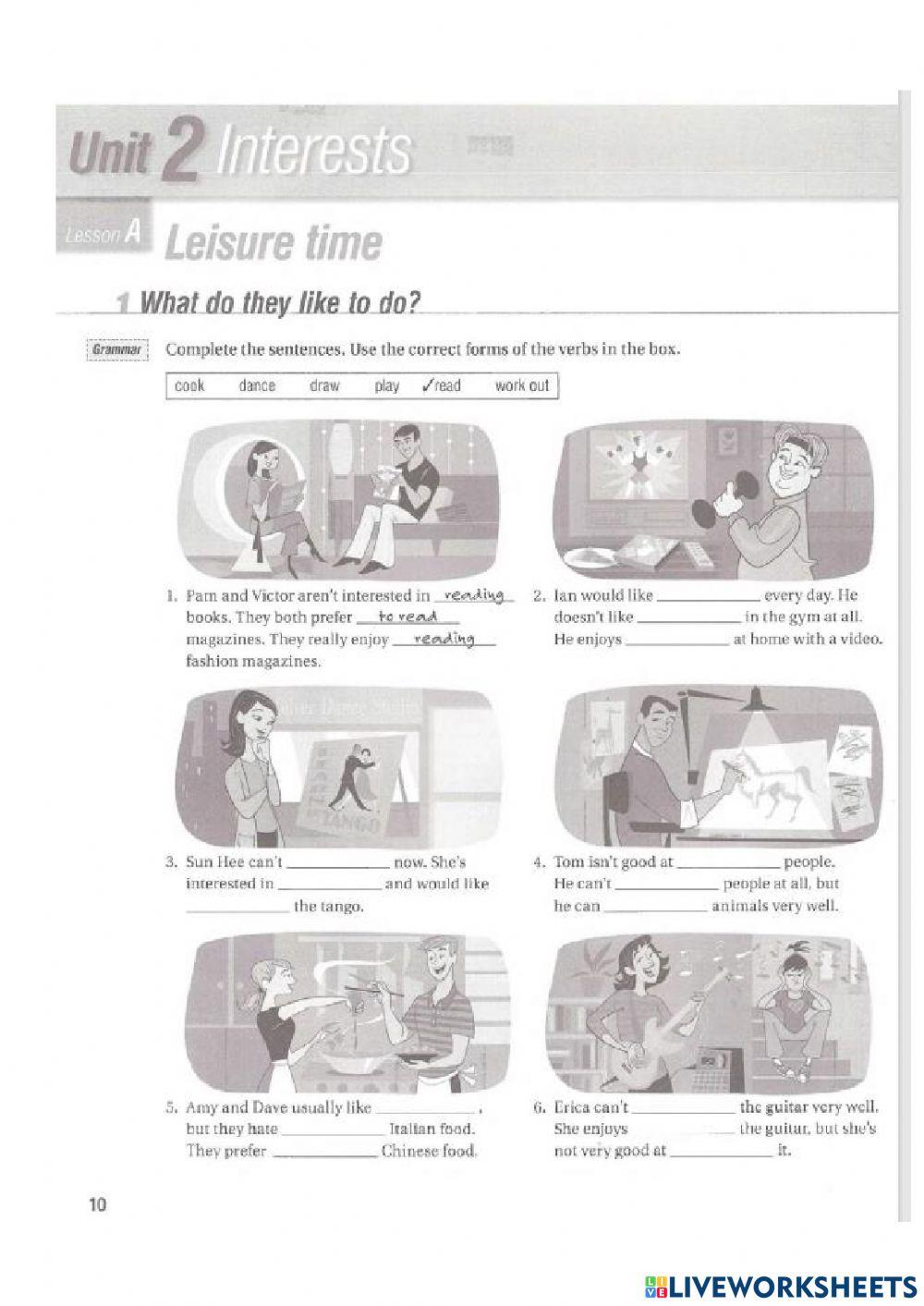 Page 10 | Live Worksheets
